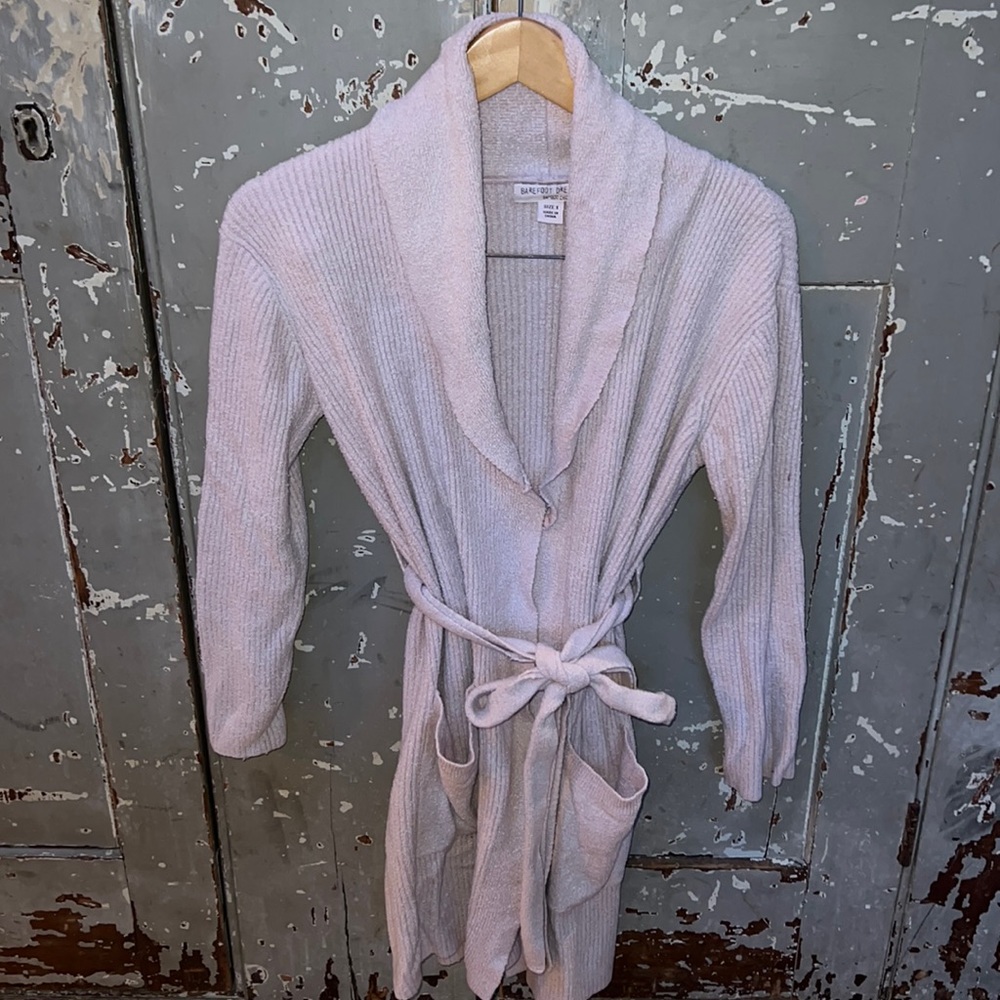 Barefoot Dreams Bamboo Chic Lite Pink Robe